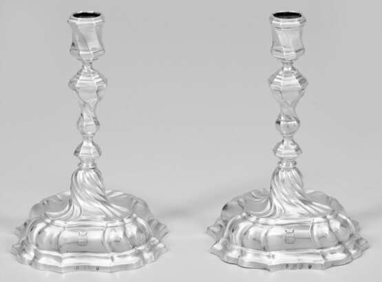 Paar Rokoko-Leuchter - photo 1