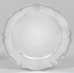 Barock-Teller mit Wappen