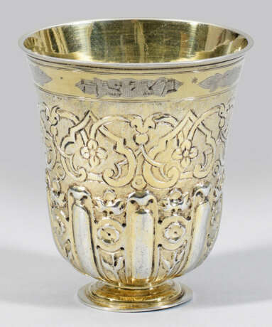 Seltener barocker Kiddusch-Becher - photo 1 Seltener barocker Kiddusch-Becher - photo 1