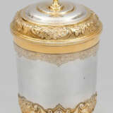 Großer Augsburger Barock-Kugelfußbecher - photo 1