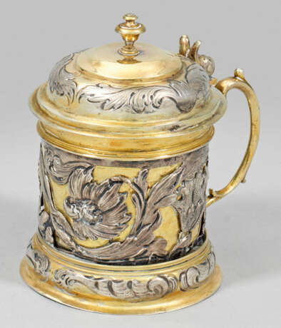 Kleiner seltener Barock-Deckelhumpen - photo 1 Kleiner seltener Barock-Deckelhumpen - photo 1