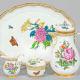 Kaffee-Solitär mit feiner Blumenmalerei von Meissen - photo 1
