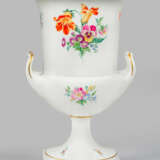 Große Kratervase mit Blumendekor - photo 1