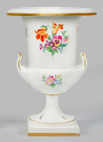 Große Kratervase mit Blumendekor - photo 1