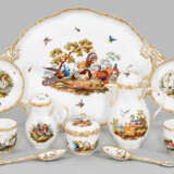 Kaffee-Dejeuner mit feinem Vogeldekor - photo 1