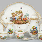 Kaffee-Dejeuner mit feinem Vogeldekor - Foto 1