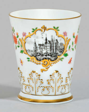 Becher mit Ansicht der Albrechtsburg - photo 1