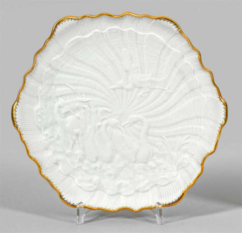 Gebäckplatte mit Schwanenservice-Dekor - photo 1 Gebäckplatte mit Schwanenservice-Dekor - photo 1