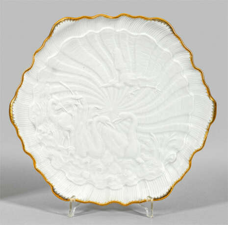 Gebäckplatte mit Schwanenservice-Dekor - фото 1 Gebäckplatte mit Schwanenservice-Dekor - фото 1