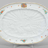 Große Anbietplatte mit Schwanenservice-Dekor von Meissen - photo 1