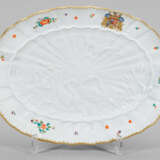 Meissen Anbietplatte mit Schwanenservice-Dekor vo - photo 1