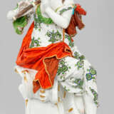 Große Meissen Figur "Euterpe mit Flöte" - photo 1