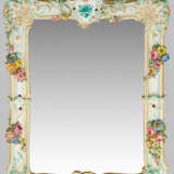 Großer repräsentativer Meissen Prunkspiegel - photo 1