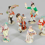 Sammlung von 10 Meissen Figuren aus der Serie - photo 1
