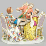 Rokokogruppe "Kartenspieler" - photo 1