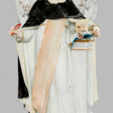 Große Meissen Figur des Heiligen Vinzenz Ferrer - photo 1