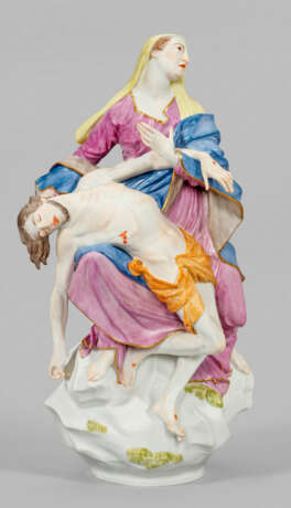 Große christliche Figurengruppe "Pietà" von Meissen - photo 1