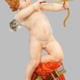 Große Meissen Figur "Schießender Amor" - photo 1