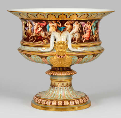 Bedeutende einzigartige Meissen-Kratervase mit Szenen - Foto 2