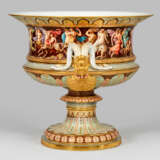 Bedeutende einzigartige Meissen-Kratervase mit Szenen - Foto 2