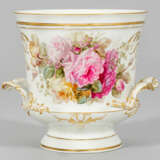 Prachtvolle Belle Epoque-Henkelvase mit Weichmalerei - photo 2