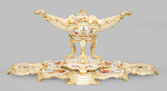 Imposanter äußerst seltener Tafelaufsatz der KPM Berlin - photo 1