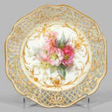 Prächtiger Desserteller mit Weichmalerei - photo 1