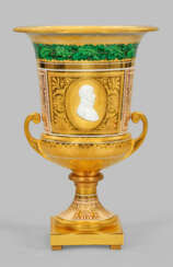 Bedeutende königliche Kratervase der KPM Berlin