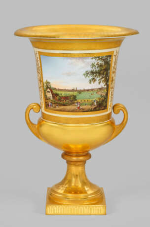 Herausragende königliche Kratervase der KPM Berlin - photo 1