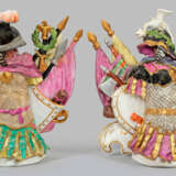 Paar äußerst seltener Trophäen-Büsten von Meissen - фото 1