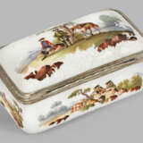Jagdliche Meissen-Tabatiere - фото 2
