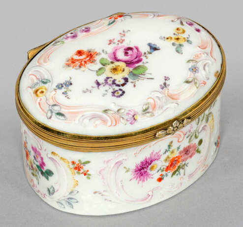 Tabatiere mit Blumendekor - photo 1