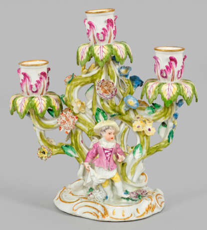 Meissen Tafelleuchter mit Puttenfiguren - фото 1 Meissen Tafelleuchter mit Puttenfiguren - фото 1