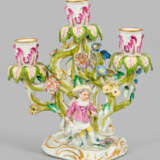 Meissen Tafelleuchter mit Puttenfiguren - фото 1