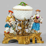 Prächtige Louis XV-Tafeldekoration von Meissen mit Figuren - photo 1