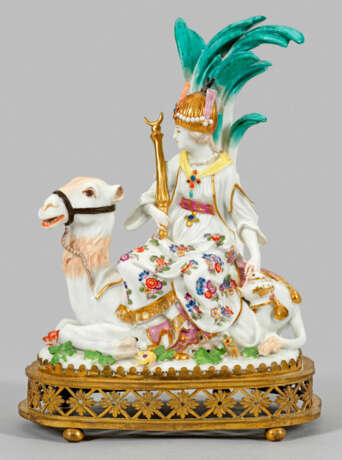 Seltene allegorische Meissen Figurengruppe "Asia" - photo 1 Seltene allegorische Meissen Figurengruppe "Asia" - photo 1