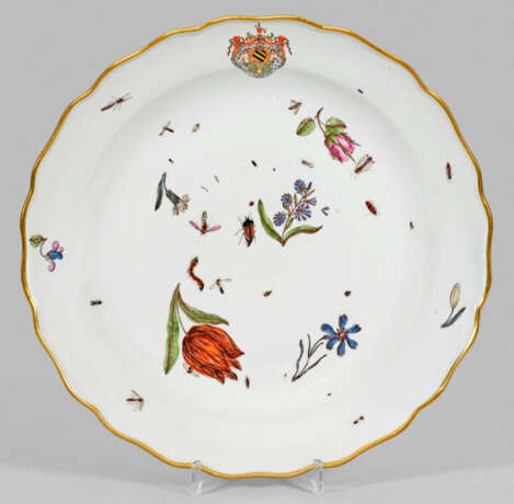 Große Meissen Anbietschale mit Wappen - фото 1