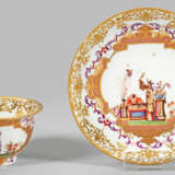 Frühes Böttgerporzellan-Koppchen mit Chinoiserien - фото 1