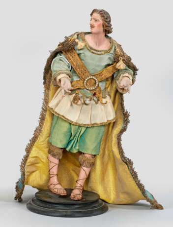 Junger König aus einer neapolitanischen Krippe - фото 1