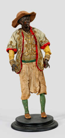 Diener mit Hut aus einer neapolitanischen Krippe - фото 1