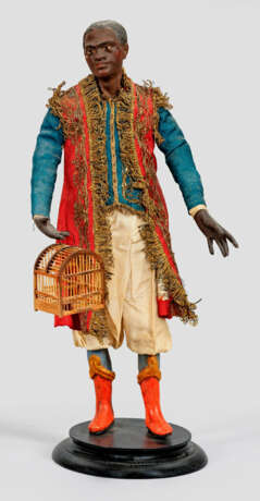 Höfischer Page mit Vogelkäfig - фото 1