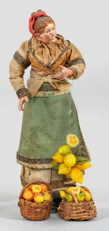 Zitronenverkäuferin mit Zitrusfrüchten - photo 1 Zitronenverkäuferin mit Zitrusfrüchten - photo 1