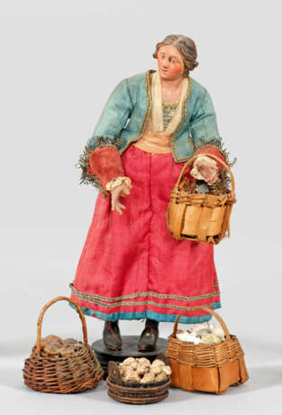 Fischersfrau aus einer neapolitanischen Krippe - фото 1 Fischersfrau aus einer neapolitanischen Krippe - фото 1