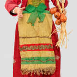 Zwiebelverkäuferin aus einer neapolitanischen Krippe - photo 1