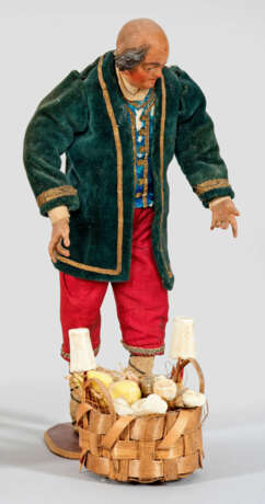Käseverkäufer aus einer neapolitanischen Krippe - фото 1 Käseverkäufer aus einer neapolitanischen Krippe - фото 1
