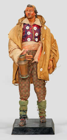 Große Figur eines Wirts aus einer neapolitanischen Krippe - photo 1