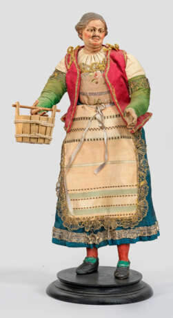 Milchbäuerin aus einer neapolitanischen Krippe - photo 1