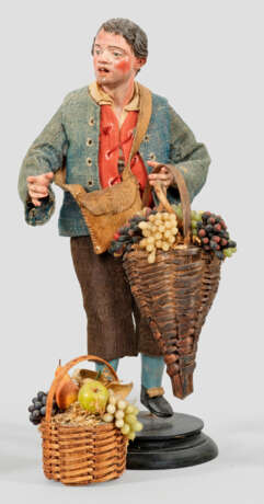 Obstverkäufer aus einer neapolitanischen Krippe - фото 1