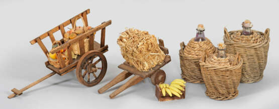 Konvolut Marktzubehör aus einer neapolitanischen Krippe - photo 1