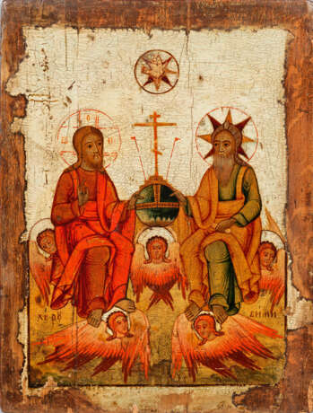 Ikone der neutestamentlichen Dreifaltigkeit - photo 1